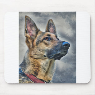 German Shepherd Dog Mouse Pad
