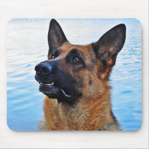 German Shepherd - Dog mouspad Mouse Pad