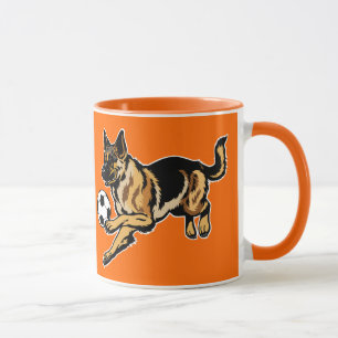 german shepherd dog mug