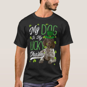 German Shepherd Dog  My Dog Is My Lucky Charm T-Shirt