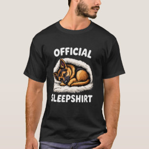 German Shepherd Dog, Official Sleepshirt Nightgown T-Shirt