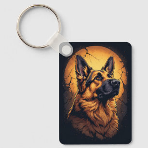 🐾 German Shepherd Dog Portrait Gifts 🐾 Keychain