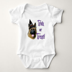 German Shepherd Dog (sable) Trick Baby Bodysuit