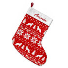 German Shepherd Dog Silhouettes Pattern Cute