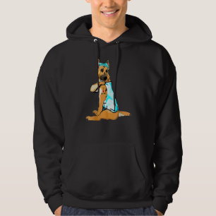 German Shepherd Dog Tattoo I Love Mom Mother's Day Hoodie