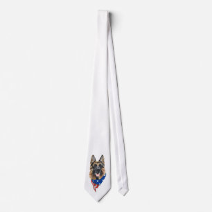 German Shepherd Dog Tie