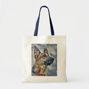 German Shepherd Dog Tote Bag