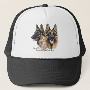 German Shepherd Dog Trucker Hat