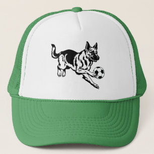 german shepherd dog trucker hat
