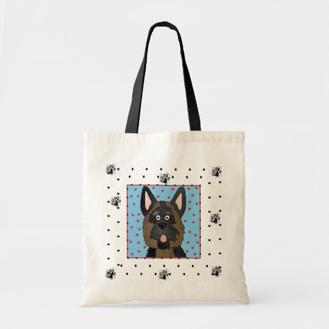 German Shepherd Dog Tshirts and Gifts Tote Bag (Front)