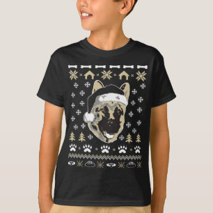 German Shepherd Dog Ugly Christmas Sweater Xmas