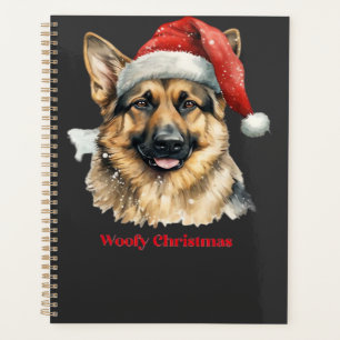 German Shepherd Dog Xmas Christmas Gift Ideas Woof Planner