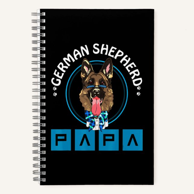 German Shepherd Essential Notebook (Front)