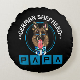German Shepherd Essential Round Pillow