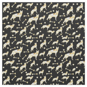 German Shepherd Fabric