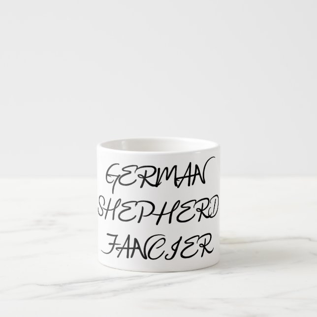 german shepherd fancier.png espresso cup (Front)