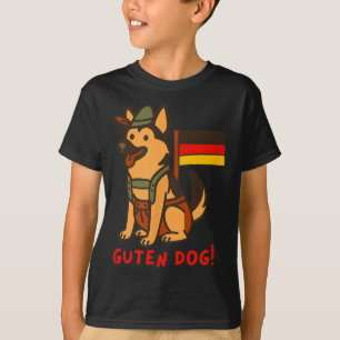 German Shepherd Funny Beer Festival Guten Dog T-Shirt