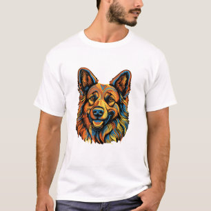German Shepherd Funny Dog T-Shirt