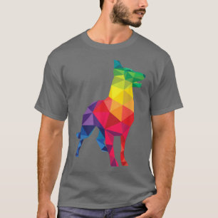 German Shepherd Gay Pride LGBT LGBTQ Rainbow Flag T-Shirt