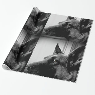 German Shepherd Gift Wrapping Paper