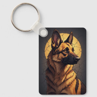 🦴 German Shepherd Gifts For Pet Lovers 🦴 Keychain
