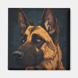 🐕 German Shepherd Gifts For Pet Owners 🐕 Magnet