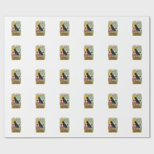 German Shepherd Girl Vintage Dog Lover Shirt Desig Wrapping Paper