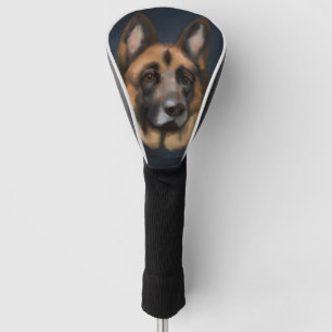 GERMAN SHEPHERD    GOLF HEAD COVER