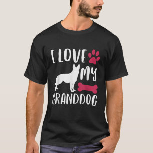 German Shepherd Grandma Grandpa Shirt Granddog T S