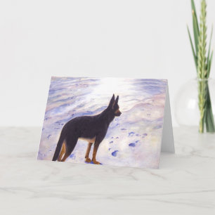 German Shepherd Greeting Card