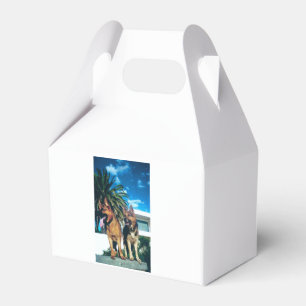 german shepherd group favor box