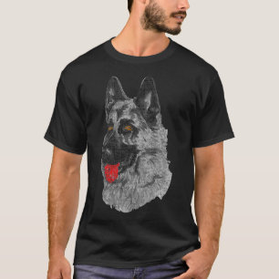 German Shepherd GSD K9 Police Dog Mom Dad Gift T-Shirt