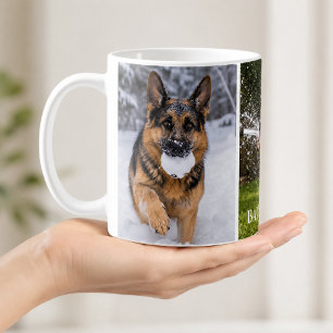 German Shepherd GSD Photo Name Coffee Mug