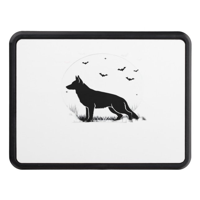 German Shepherd Halloween Costume  My German Sheph Trailer Hitch Cover (Front)