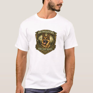 German Shepherd Heritage Badge Shirt