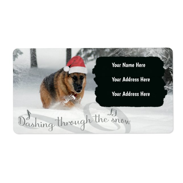 German Shepherd Holiday (Front)