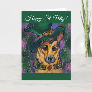 German Shepherd        Holiday Card