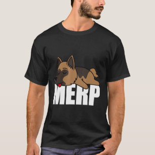 German Shepherd Internet Dank Meme Merp Women T-Shirt