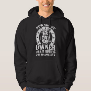 German Shepherd Is Harmless Dog Hoodie