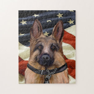 GERMAN SHEPHERD JIGSAW PUZZLE