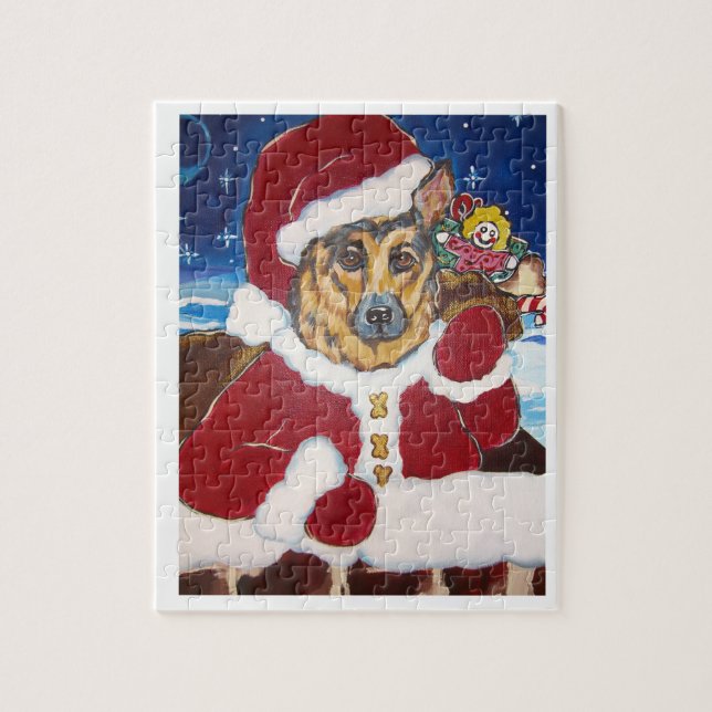 German Shepherd Jigsaw Puzzle (Vertical)