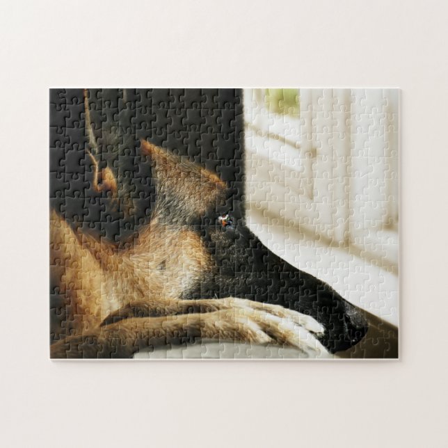 German Shepherd Jigsaw Puzzle (Horizontal)