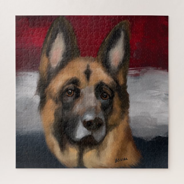 German Shepherd    Jigsaw Puzzle (Vertical)