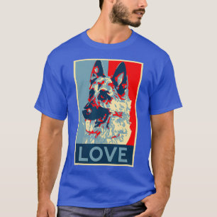 German Shepherd K9 Dog Lover Canine Mom Dad Gift T-Shirt