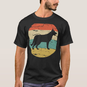 German Shepherd K9 Police Dog Vintage Retro T-Shirt