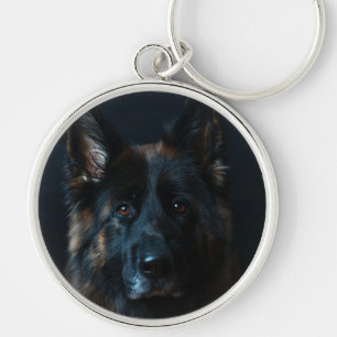 German Shepherd Keychain