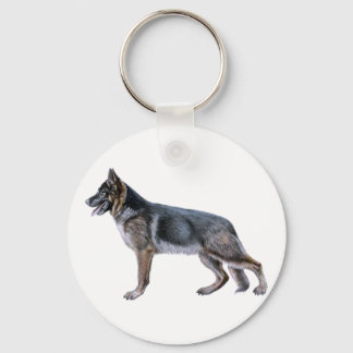 German Shepherd keychain