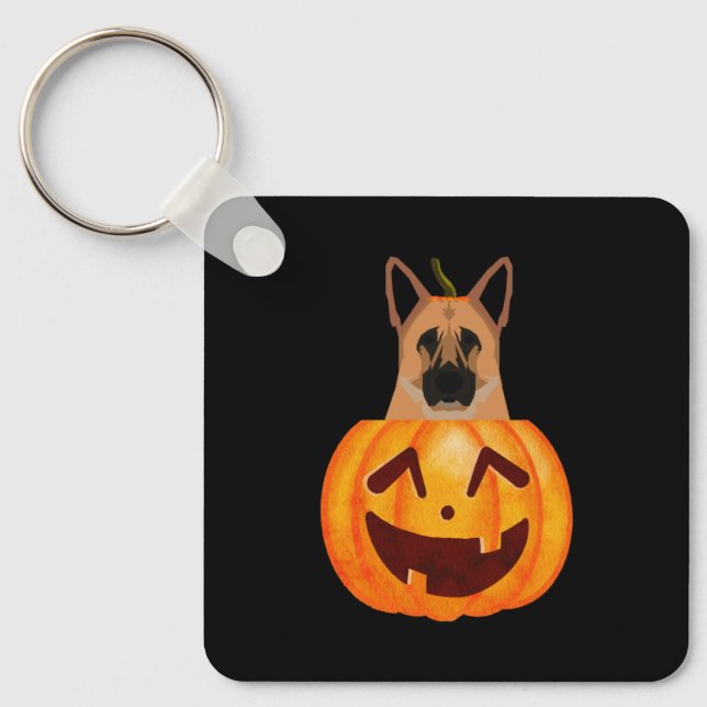 German Shepherd          Keychain (Front)