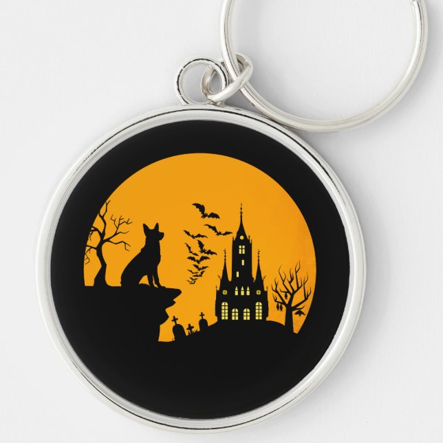 German Shepherd        Keychain (Front)