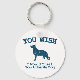 German Shepherd Keychain